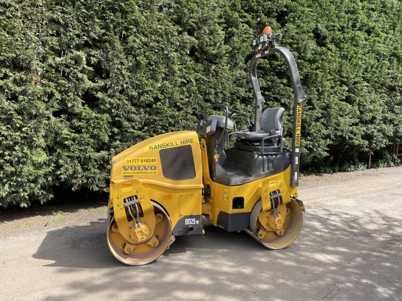 Volvo twin drum vibrating roller: Swipe To View More Images