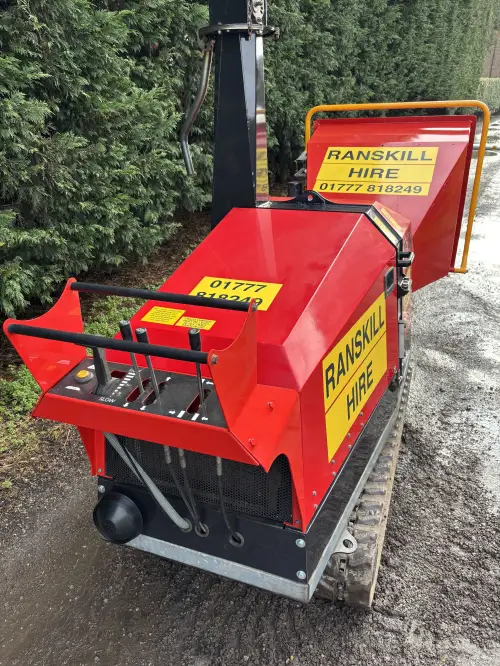 Click Here To Enlarge This Photo Of Tracked Wood Chippers 160mm