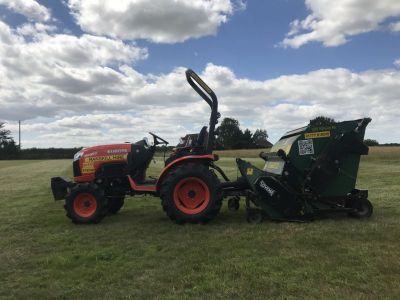 Kubota Attachment - Flail Mower Collector High Tip