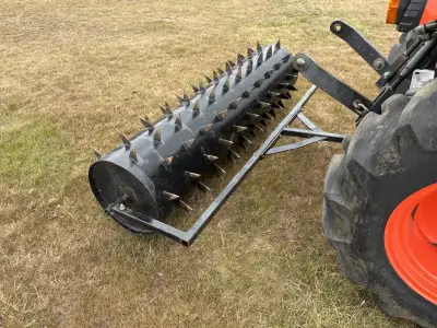 Spiked roller (Aerator) for compact tractor