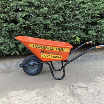 Heavy duty wheel barrow: Click Here To View Larger Image