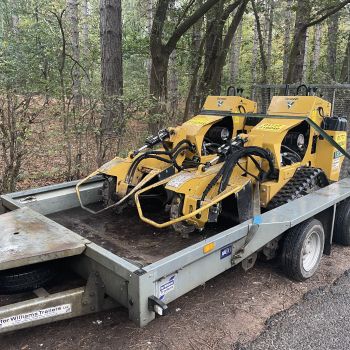Vermeer SC30TX Tracked stump grinders: Click Here To View Larger Image